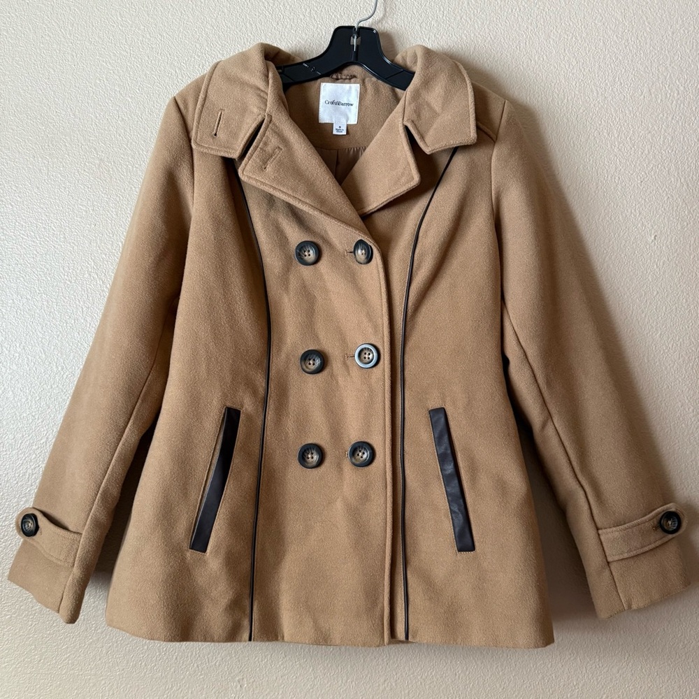 Croft & Barrow double breasted pea coat